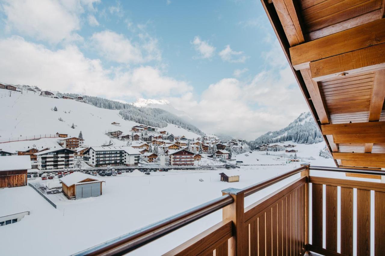 Fernsicht Alpen-Apartments Lech am Arlberg Eksteriør billede